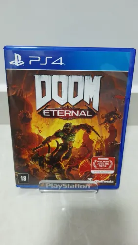 DOOM Eternal PS4 Mídia Física Português BR