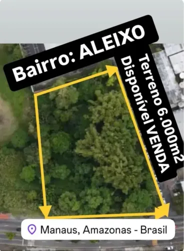 Terreno no Aleixo/ Av. André Araújo/ 6mil m2