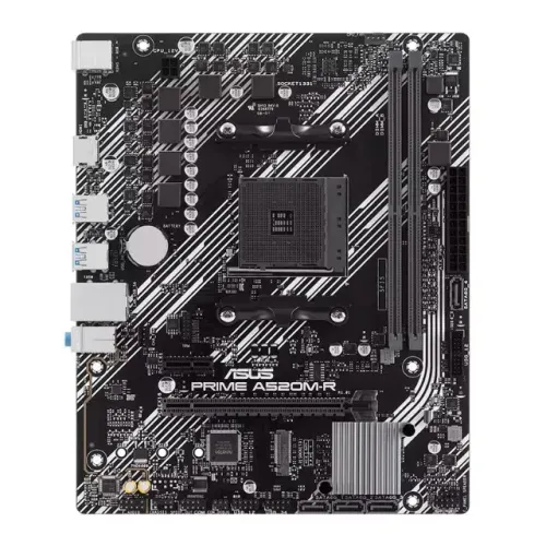 Placa Mãe AM4 A520M-R DDR4 c/ M.2 Asus Prime 1 Ano de Garantia - WZetta