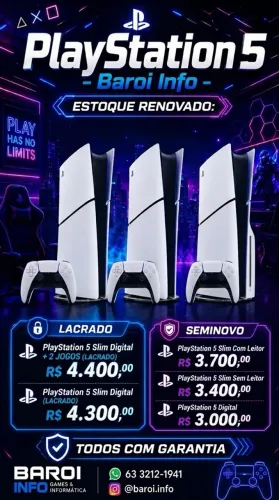 PlayStation 5 Baroi Info PS5