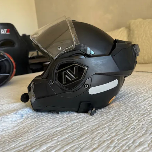 Capacete LS2 Advant FF906 TAM 60 + Intercomunicador + Pinlock
