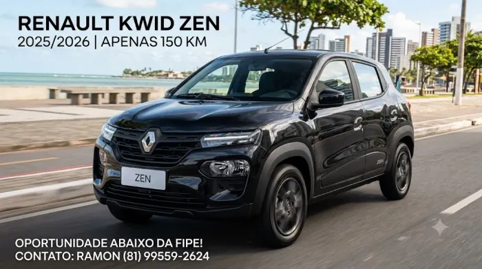 Renault Kwid Zen 1.0 Flex 12V 5P Mec. 2026