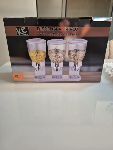 Dispenser Triplo Grãos 