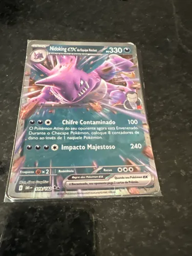 Carta Pokémon nidoking