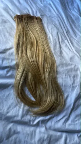 Troco esse lindo mega hair cabelo humano por móveis d salão
