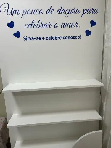 Estante de decor para festas e eventos