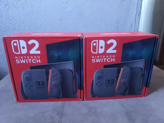 Nintendo switch 2 lacrado (*aceito consoles usados com parte de pagamento)