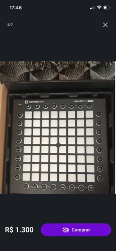 Controlador midi novation launchpad pro