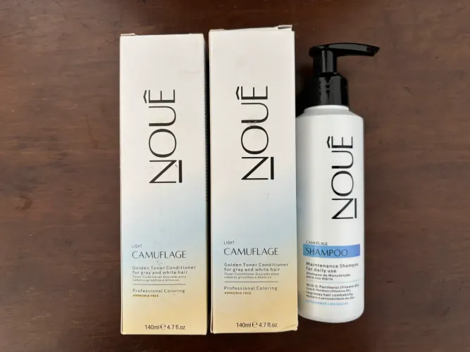 Kit Nouê Sem Brancos - 2 Light + Shampoo 