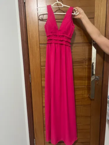 Vestido de Festa Rosa tamanho pp