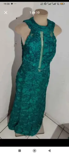 Vestido Festa Longo Modelo Sereia G