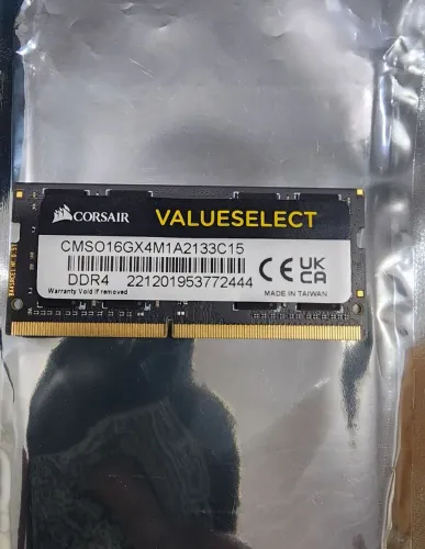 Memoria 16gb ddr4 corsair 2133mhz / notebook 