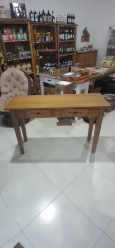Aparador Duas Gavetas Pès Retos 1,20