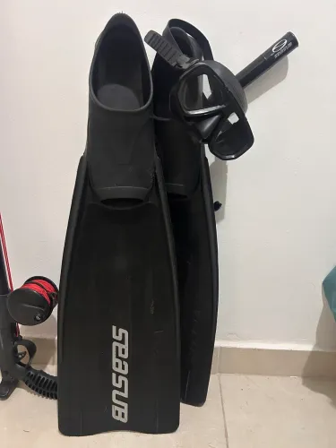 Arbalete e snorkel pesca sub