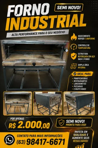 Forno industrial