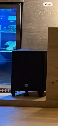subwoofer jbl ci8p ativo 100w rms 8 polegadas preto bivolt