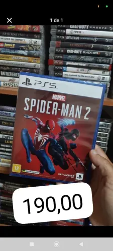 Spider-man 2 mídia física PS5