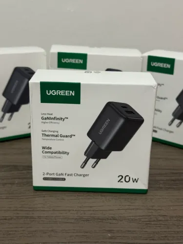 Carregador ugreen 20w