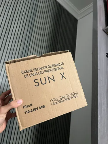 Cabine Sun 128w Branca Led/uv 36 Leds Bivolt Profissional Com Sensor Automático