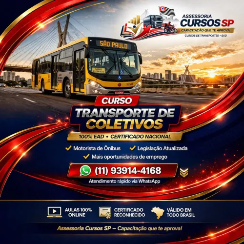 Curso para Profissionais do transporte.