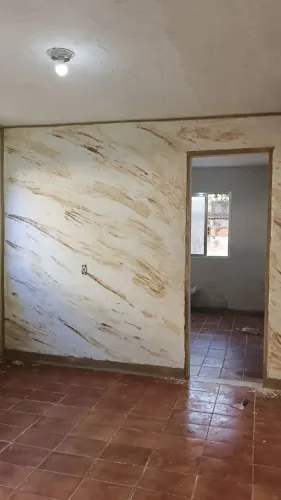 Trabalho com pintura, papel de parede , decoração 