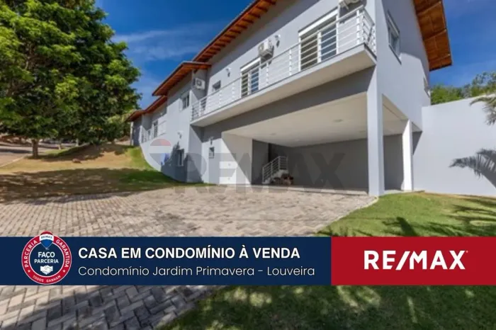 CASA À VENDA NO CONDOMÍNIO JD. PRIMAVERA EM LOUVEIRA