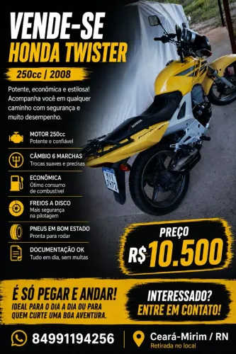 CBX Twister 250cc