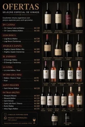 Vinhos argentinos 