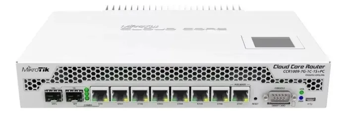 Mikrotik cloud core router CCR1009-7G-1C-1S+PC