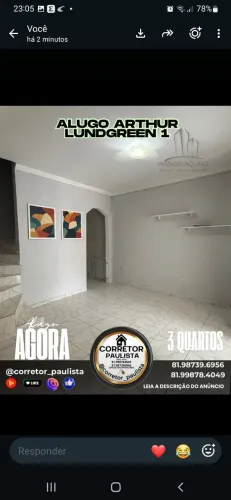 Vende-se Casa em Artur Lundgren 1