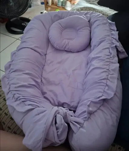 Ninho redutor de berço lilás