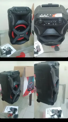 Som da Amvox em perfeito estado,só contém 3 meses de uso com documento e fonte certinho.