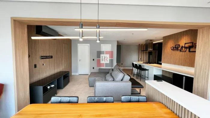 Apartamento mobiliado com 2 suítes e terraço gourmet no Brooklin Bricks