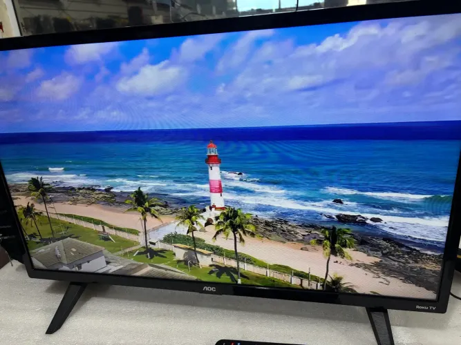 Smart Tv 32 polegadas Aoc Roku 