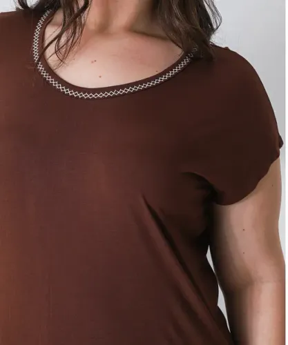 Camiseta Feminina 100% Viscose Tamanho G1