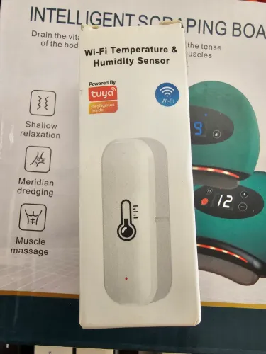 Sensor inteligente de temperatura e humildade compatível com alexa