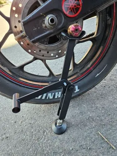 Cavalete macaco compacto suspender roda moto(novo)