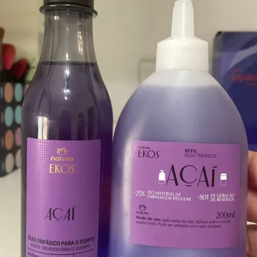 Combo de Óleo Trifásico Natura Ekos Açaí 200ml