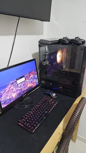 PC Gamer Completo Ryzen 5 3400G | 16GB | SSD 480GB + Monitor