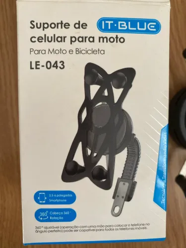 Suporte de celular para moto 