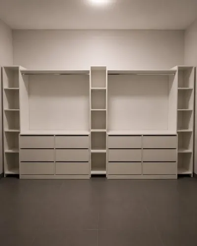 CLOSET CM 12 GAVETAS/2 CABIDEIROS/3 TORRE MDF NOVO FABRICAÇÃO PRÓPRIA
