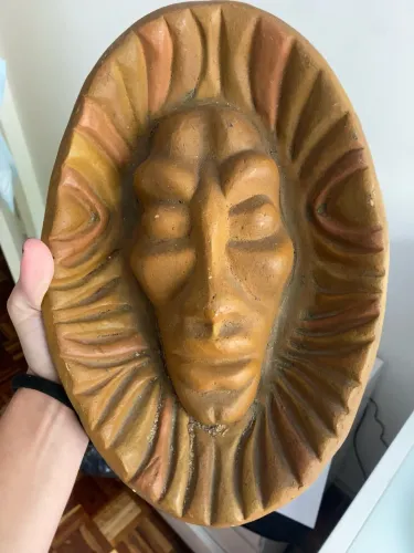 Vendo Escultura Máscara Antiga 