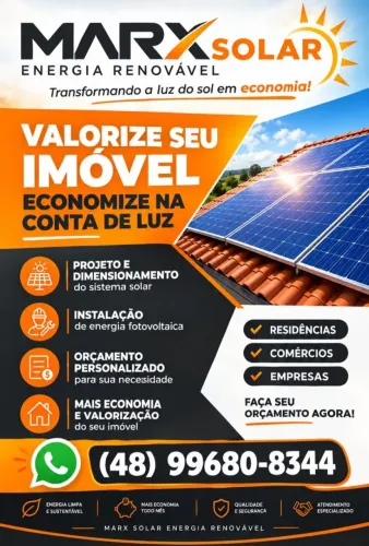 ENERGIA SOLAR FOTOVOLTAICA - ECONOMIZE NA CONTA DE LU