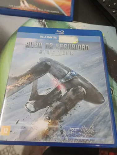 Blu Ray 3D star Trek além da escuridão 