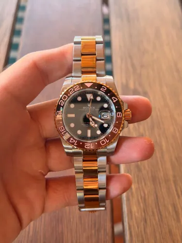PROMOÇÃO: RELÓGIO ROLEX GMT MASTER II AA+