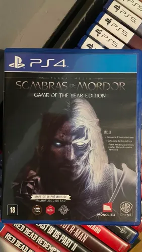 SOMBRAS DE MORDOR - JOGO PS4