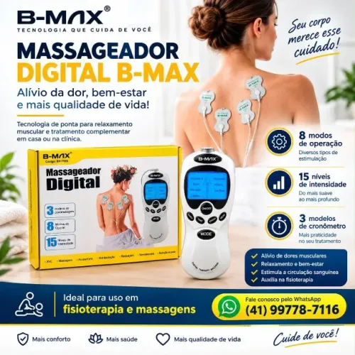 Aparelho de Eletroestimulação- Massagem Fisioterapia