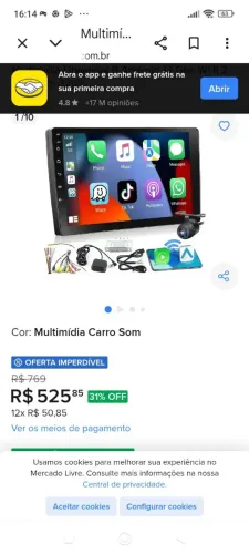 Tela multimídia