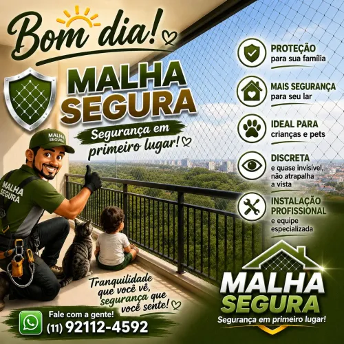 Rede de Proteção para Gatos em São Paulo| Orçamento Grátis