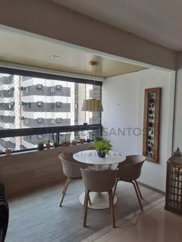 Apartamento Porteira Fechada na Jatiúca | 133m² | 4 Quartos | Sala Ampla